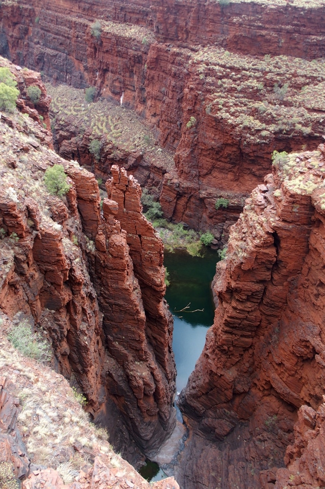 Karijini National Park View from Oxer Lookout