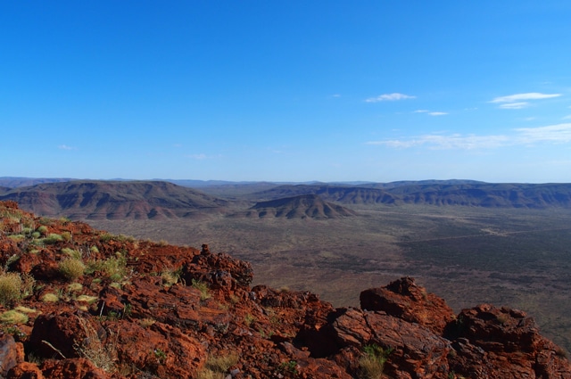 Karijini National Park Mount Bruce view