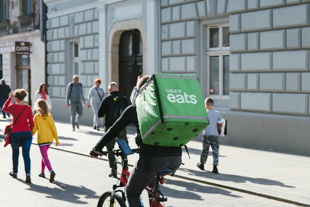 delivery job in australia uber eats