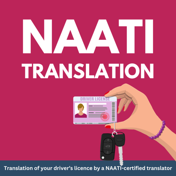 Drivers Licence Translation (NAATI Certified)